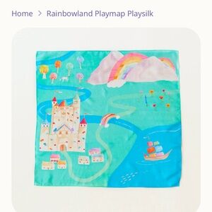 Colorful Circus and Castle Themed Silk Playmaps